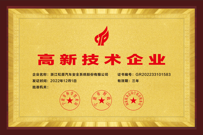 宁波市高新技术企业